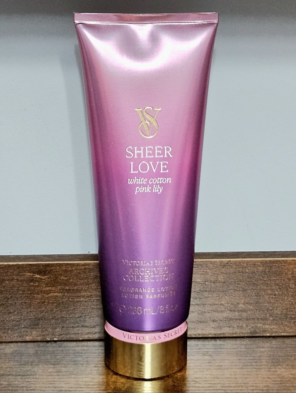 Victoria's Secret SHEER LOVE Back From The Archives Collection Body Lotion 8oz